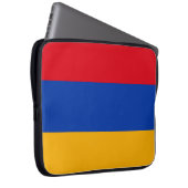 Patriotic Armenian Flag Laptopschutzhülle (Vorne Rechts)