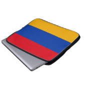 Patriotic Armenian Flag Laptopschutzhülle (Vorne Knopf)