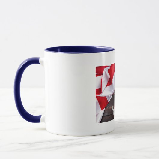 Patriotic "Army Veteran" Tasse (Links)