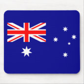 Patriotic Australian Flag Mouse Pad Mousepad (Vorne)