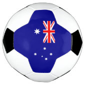 Patriotic Australian Flag Soccer Ball (Gedreht)