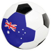 Patriotic Australian Flag Soccer Ball (Dreiviertel)