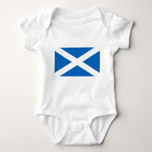 Patriotic Baby Bodysuit with flagge Scotland, UK Strampler