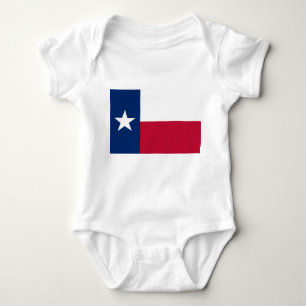 Patriotic Baby Bodysuit with flagge Texas, USA Strampler