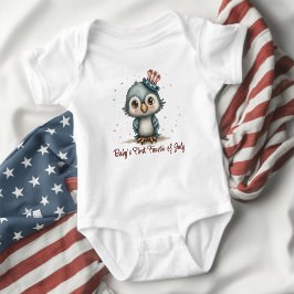 Patriotic Baby Eagle 4. Juli Baby Strampler