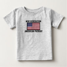 Patriotic Baby Shirt der neuen Generation