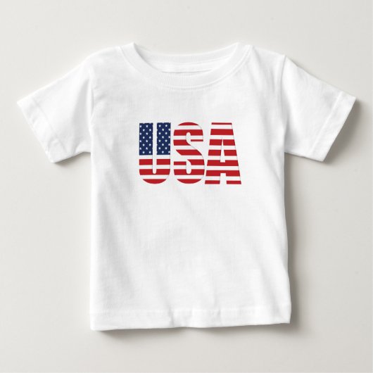 Patriotic Baby T - Shirt (Vorderseite)
