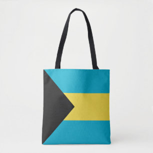 Patriotic Bahamian Flag Tote Bag Tasche