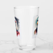 Patriotic Bald Adler 4. Juli Glas (Rechts)