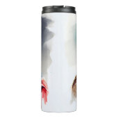 Patriotic Bald Adler 4. Juli Thermosbecher (Rückseite)