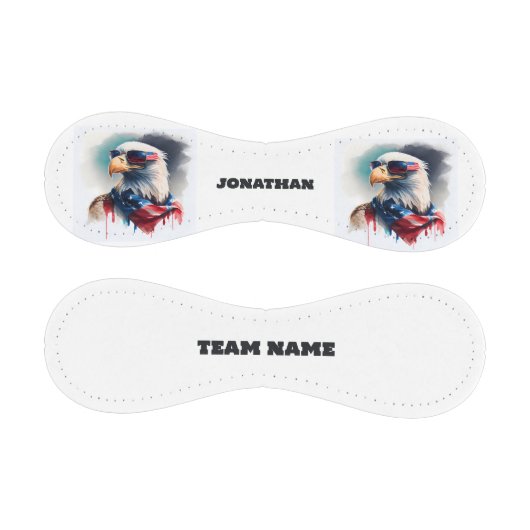 Patriotic Bald Eagle Baseball (Paneele)