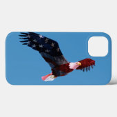 Patriotic Bald Eagle Flag iPad Air Hüllen (Rückseite (Horizontal))
