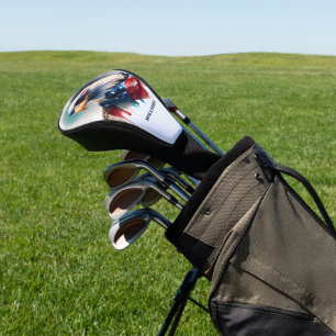 Patriotic Bald Eagle Golf Headcover