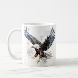 Patriotic Bald Eagle Kaffeetasse