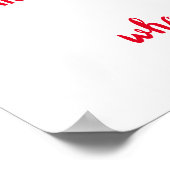 Patriotic Bald Eagle Motivierend USA Proud Poster (Ecke)