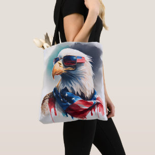 Patriotic Bald Eagle Tasche