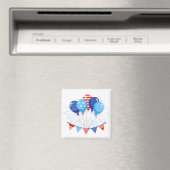Patriotic Balloons Magnet (In Situ (Geschirrspüler))