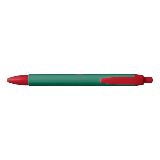 Patriotic Bangladeshi Flag Blue Ink Pen Kugelschreiber (Rückseite)