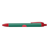 Patriotic Bangladeshi Flag Blue Ink Pen Kugelschreiber (Oberseite)