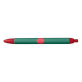 Patriotic Bangladeshi Flag Blue Ink Pen Kugelschreiber (Vorderseite)