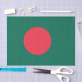 Patriotic Bangladeshi Flag Tissue Paper Seidenpapier (Handwerk)
