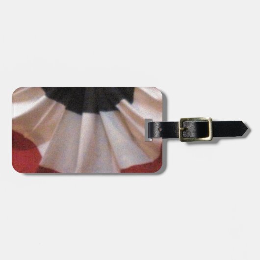 Patriotic Banner Gepäckanhänger (Vorderseite horizontal)