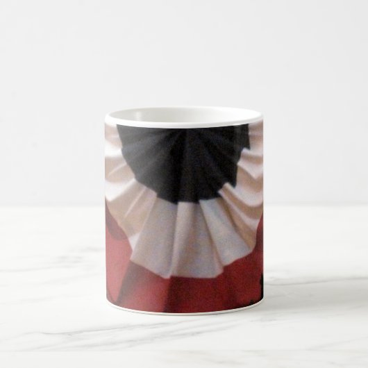 Patriotic Banner Kaffeetasse (Mittel)