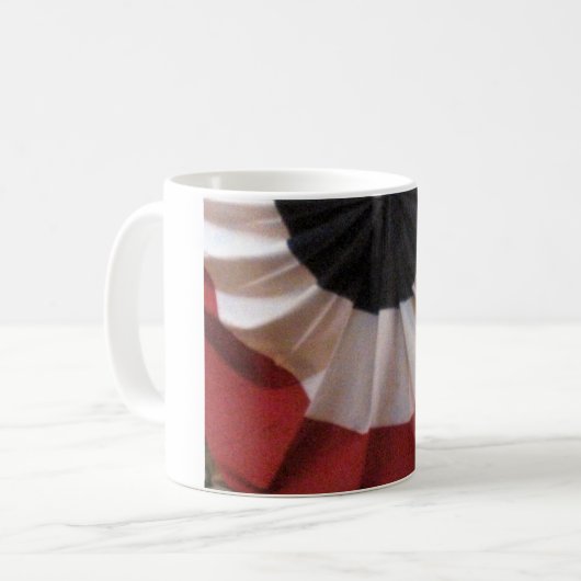 Patriotic Banner Kaffeetasse (Vorderseite Links)