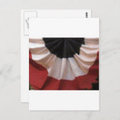 Patriotic Banner Postkarte (Vorne/Hinten)