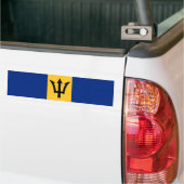 Patriotic Barbados Flag Autoaufkleber (Auf Lkw)