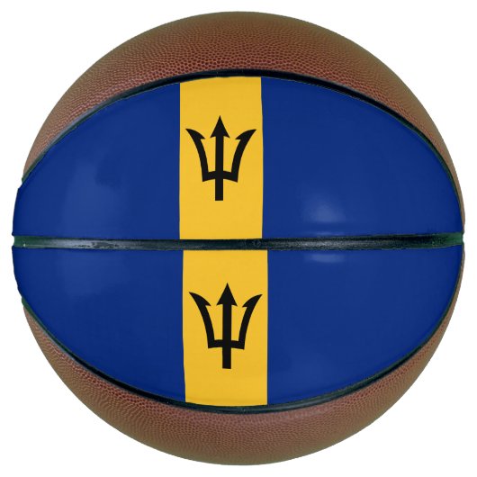 Patriotic Barbados Flag Basketball (Vorderseite)