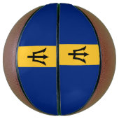 Patriotic Barbados Flag Basketball (Vertikal)