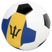 Patriotic Barbados Flag Fußball (Dreiviertel)