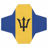Patriotic Barbados Flag Fußball (Flach)