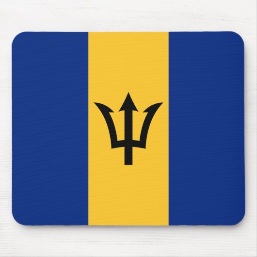 Patriotic Barbados Flag Mousepad (Vorne)