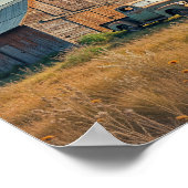 Patriotic Barn Digital Poster (Ecke)