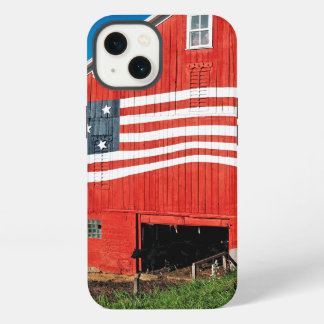 Patriotic Barn iPhone 13 Hülle