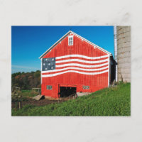 Patriotic Barn
