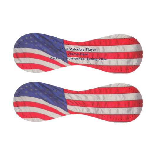 Patriotic Baseball American Flags, MVP Award, Name (Paneele)