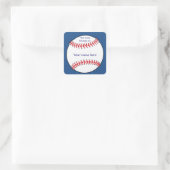 Patriotic Baseball Buchzeichen Sticker (Tasche)