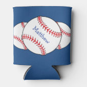 Patriotic Baseball Can Cooler Dosenkühler (Vorderseite)