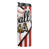 Patriotic Baseball Mama Vibes Thermosbecher