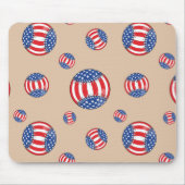Patriotic Baseball Mousepad (Vorne)