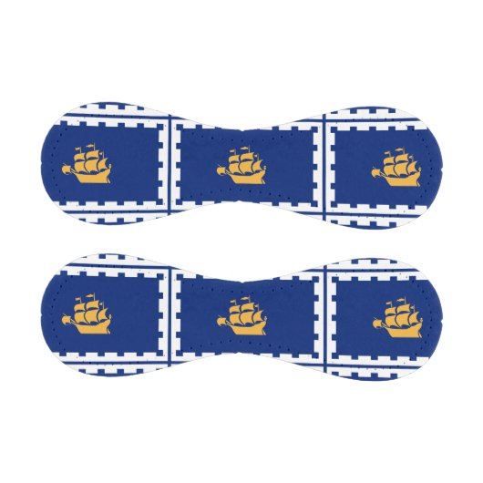 Patriotic baseball with flag of Quebec City (Paneele)