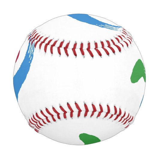 Patriotic baseball with flag of Seoul, South Korea (Rückseite)