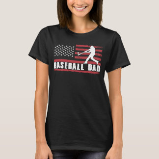Patriotic Baseball Zitat für Baseballspieler uns T-Shirt
