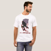 Patriotic Basketball All-American T-Shirt (Vorne ganz)