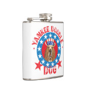 Patriotic Basset Flachmann (Rechts)