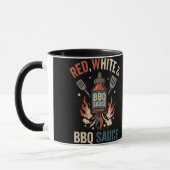 Patriotic BBQ Tasse (Links)