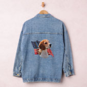 Patriotic Beagle Denim Jacket Jeansjacke (Hangar)